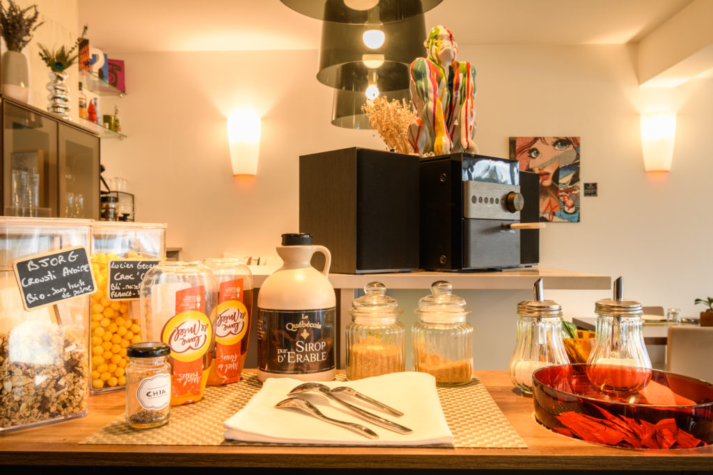 petit déjeuner hype hotel bisca