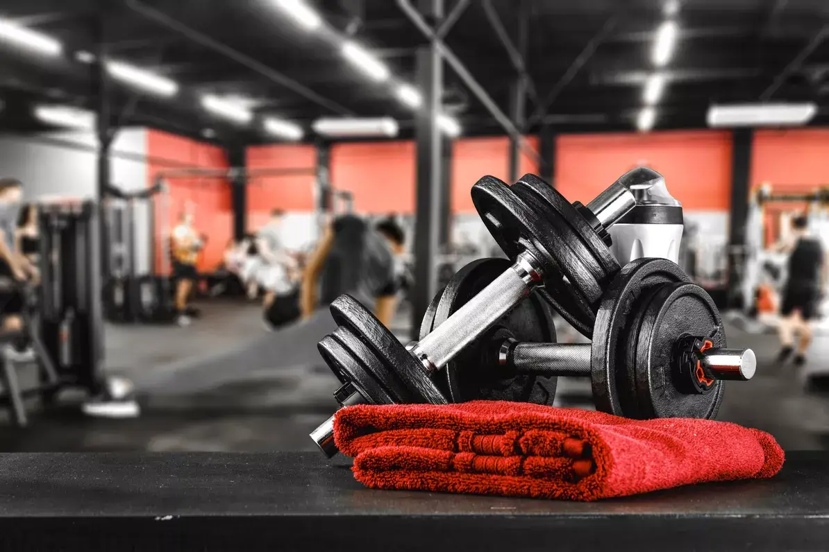 salle de sport, espace training